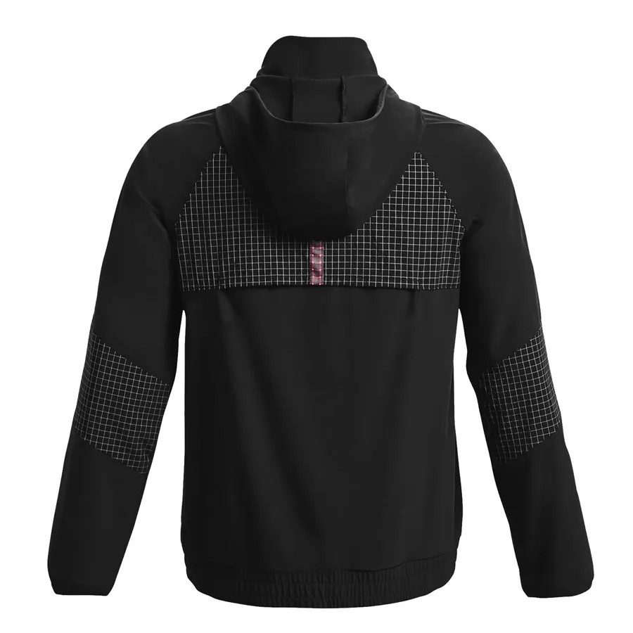 Imagen 1 de 5 de Campera Under Armour Accelerate Track-NEGRO/ROJO