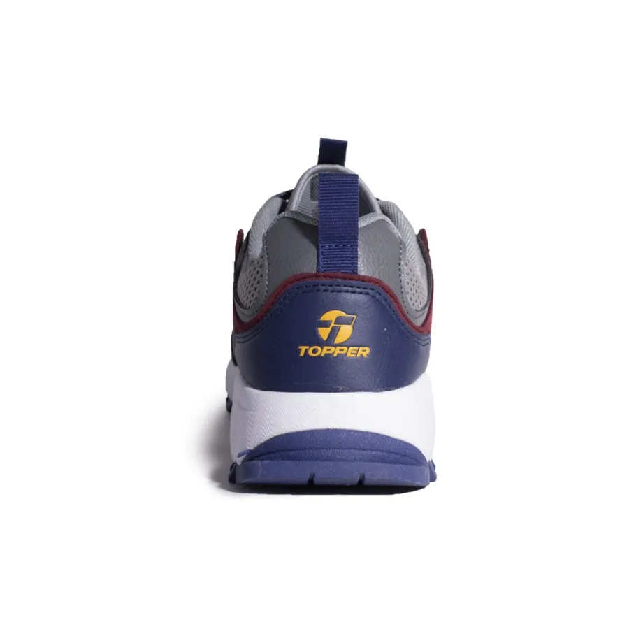 Imagen 2 de 5 de Zapatillas Topper Ever-GRIS/BORDO