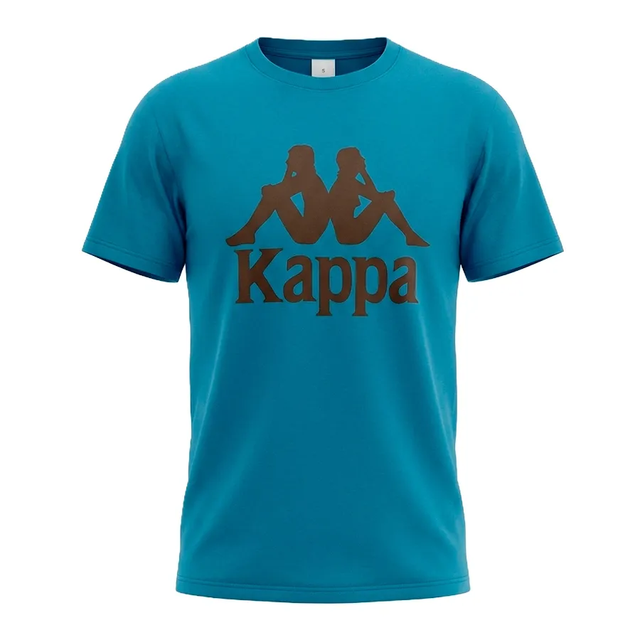 Imagen 2 de 3 de Remera Kappa Athentic Estessi Slim-AZUL/NEGRO