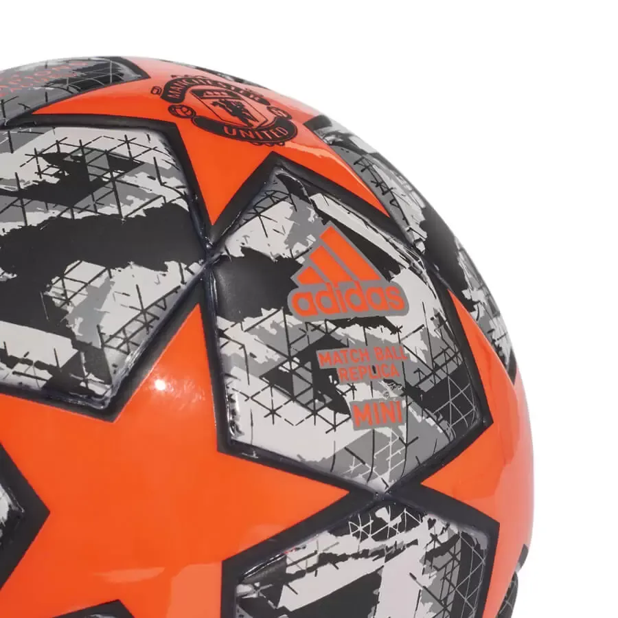 Imagen 3 de 4 de Pelota adidas Finale 19 Manchester United Mini-ROJO/NEGRO