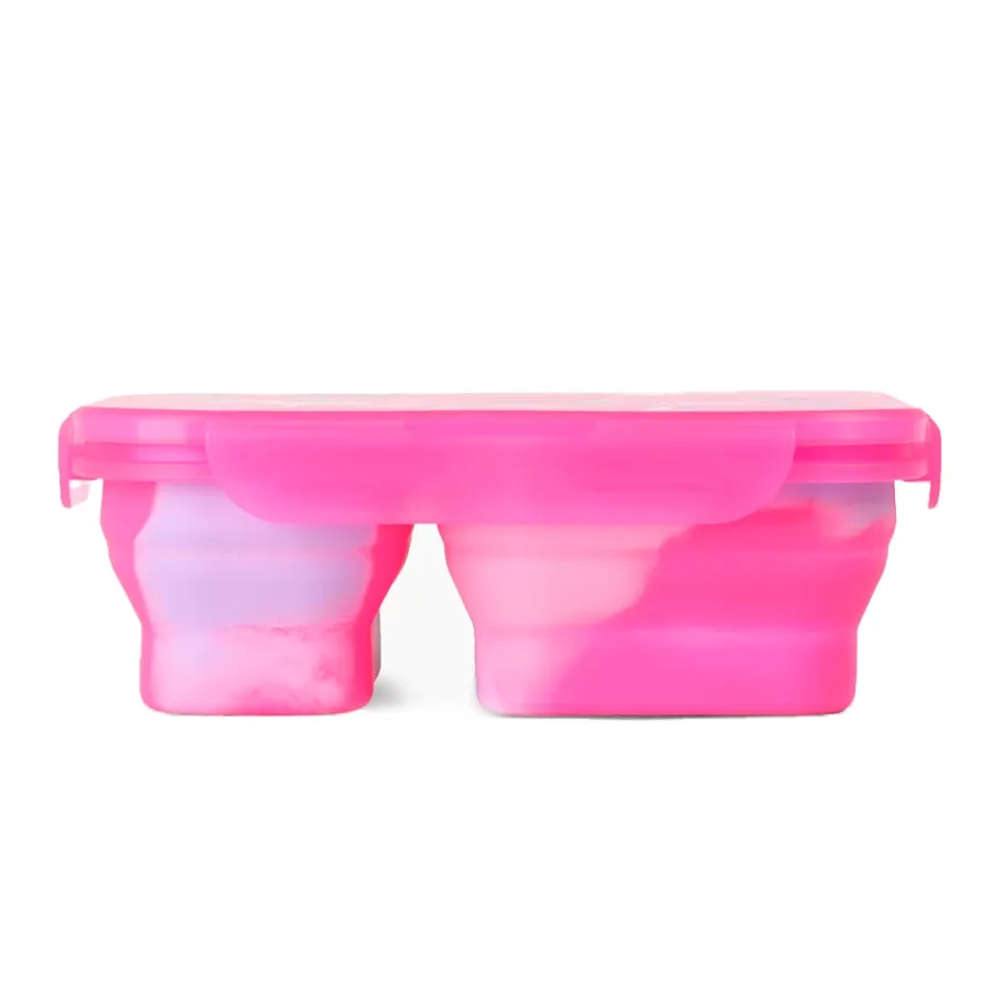 Imagen 1 de 5 de Tupper Plegable Footy Unicornio-FUCSIA/LILA