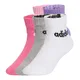 medias-adidas-lineales-pack-x5-VIOLETA/ROSADO/GRIS/BLANCO