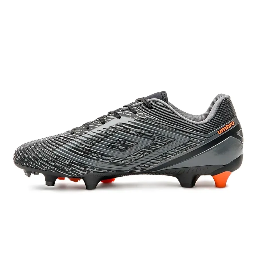 Imagen 1 de 4 de Botines Umbro Gravity Fg-GRAFITO/NEGRO/NARANJA