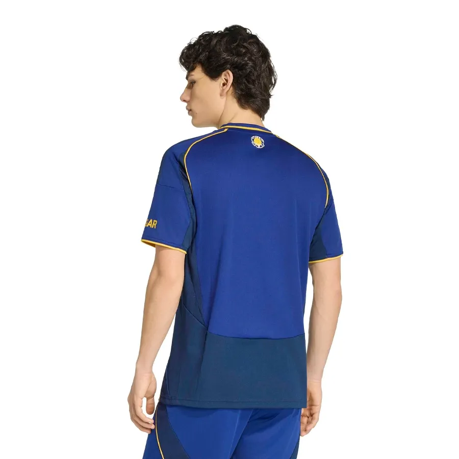 Imagen 1 de 6 de Camiseta adidas Boca Juniors 25 Aniversario Bicampeón De América 2001-AZUL/AMARILLO