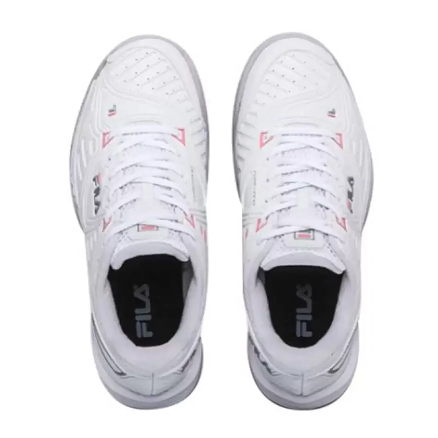 Imagen 4 de 5 de Zapatillas Fila Forehand Mujer-BLANCO/PLATA