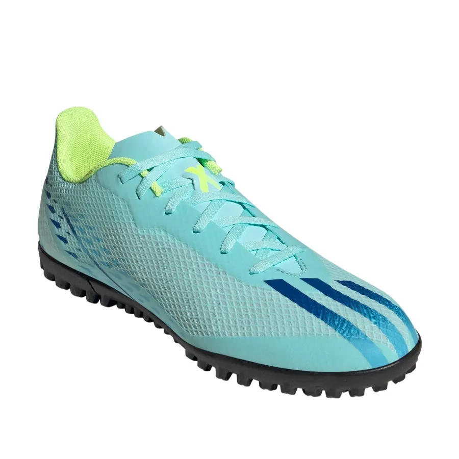 Imagen 2 de 6 de Botines adidas X Speedportal 4 Tf-CELESTE/MARINO/VERDE FLUO