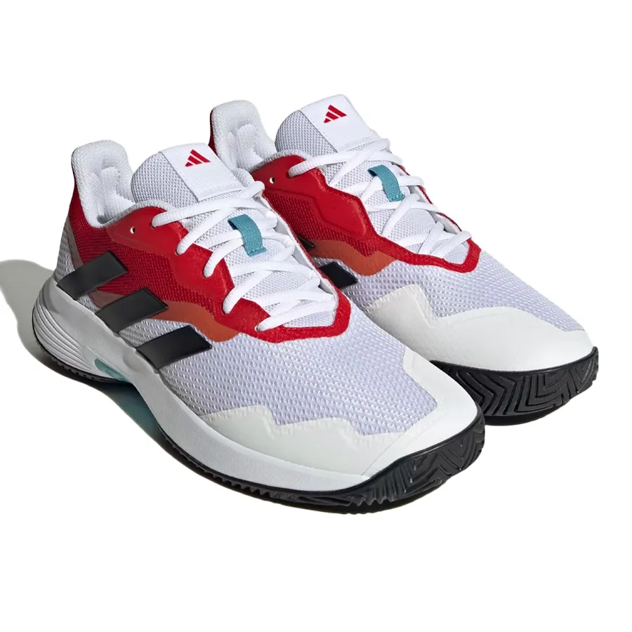 Imagen 1 de 7 de Zapatillas adidas Courtjam Control-BLANCO/ROJO/NEGRO