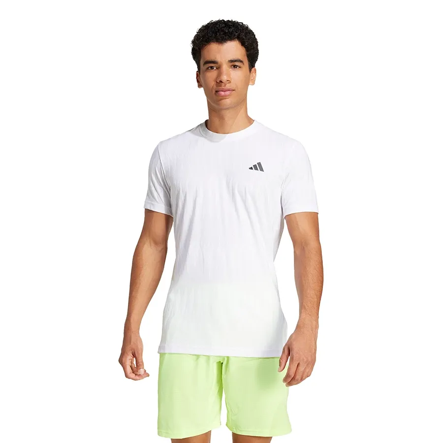 Imagen 0 de 4 de Remera adidas Tennis Climacool+ Airchill FreeLift-BLANCO
