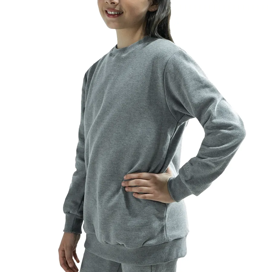 Imagen 3 de 6 de Buzo Kamp Básico Colegial K25-GRIS