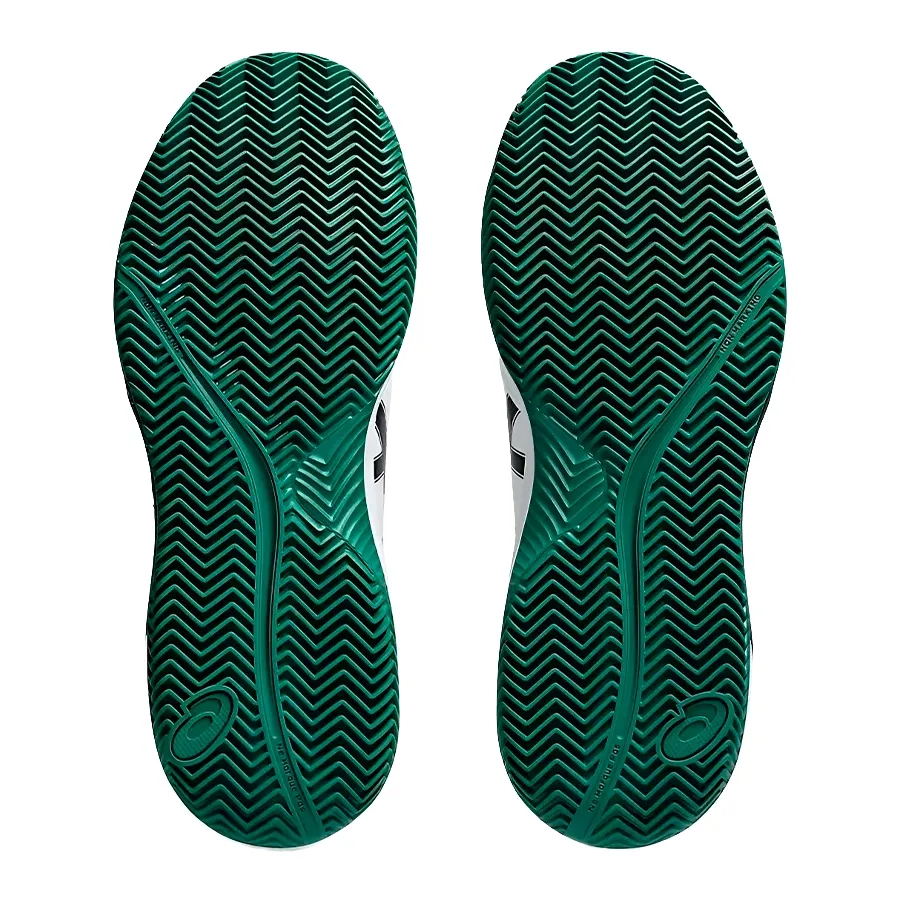 Imagen 3 de 6 de Zapatillas Asics Gel-Dedicate 8 Clay-BLANCO/NEGRO/VERDE