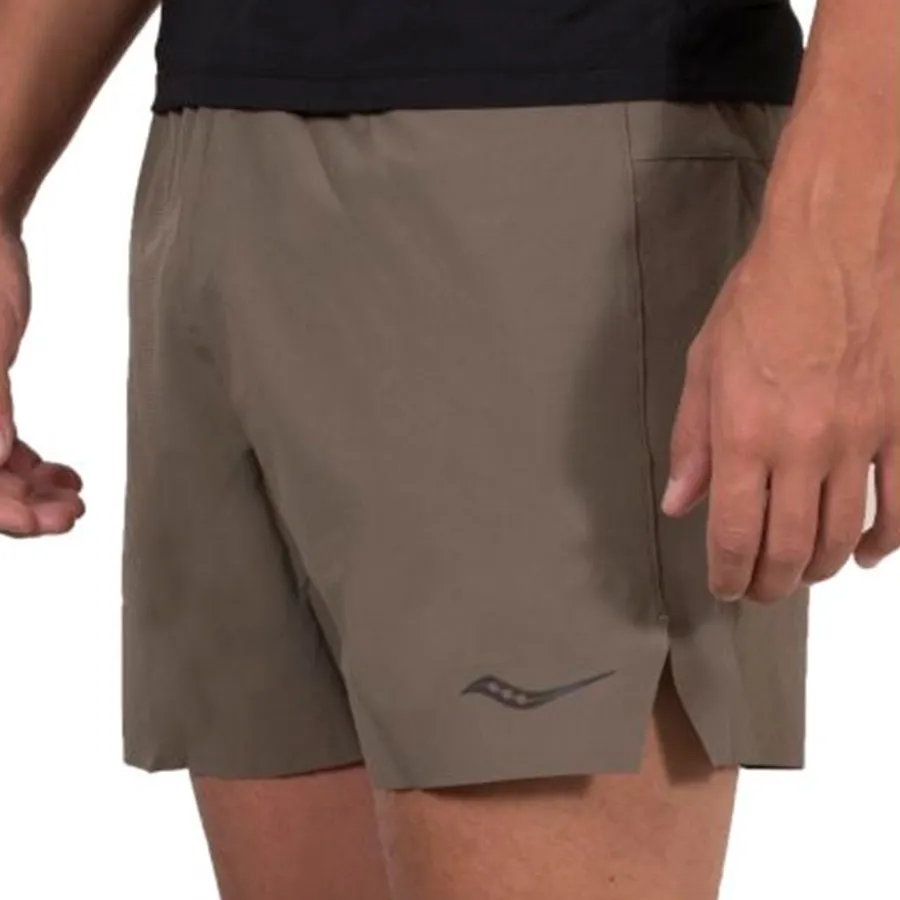 Imagen 2 de 5 de Short Saucony Peregrine 6-MARRON