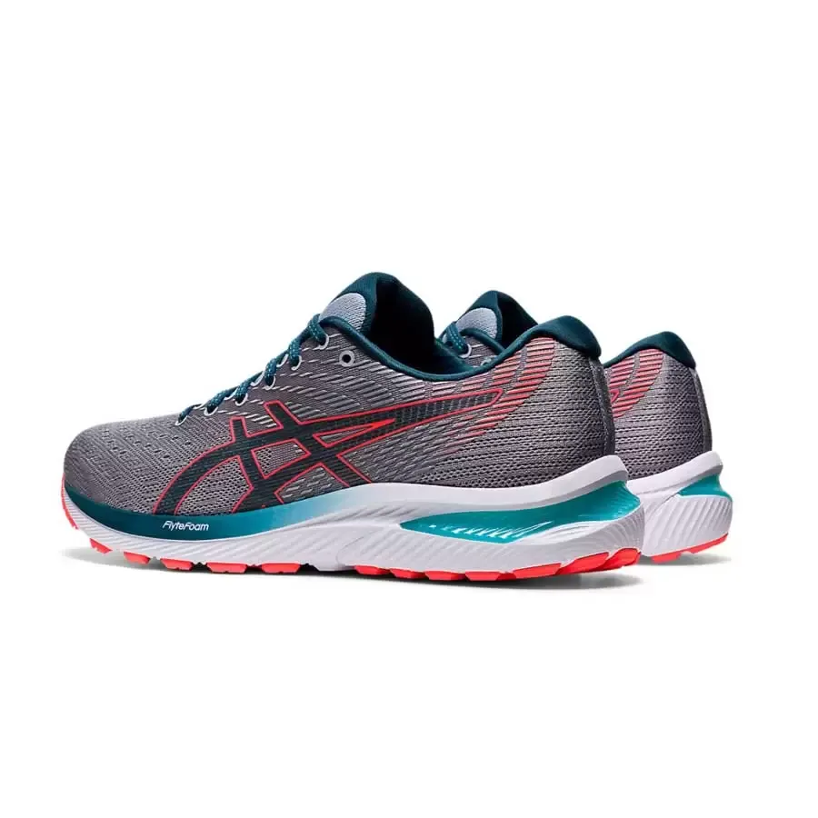 Imagen 2 de 6 de Zapatillas Asics Gel Cumulus 22-GRIS/NARANJA