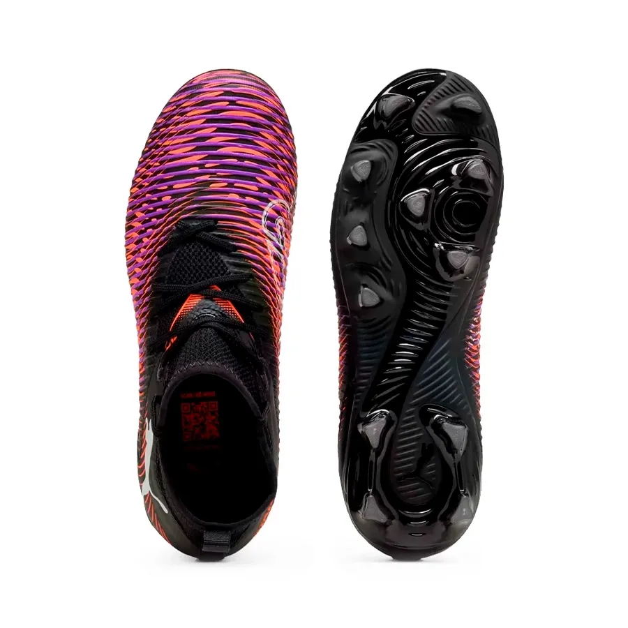 Imagen 3 de 6 de Botines Puma Future 8 Match Fg/Ag Jr-NEGRO/ROSA