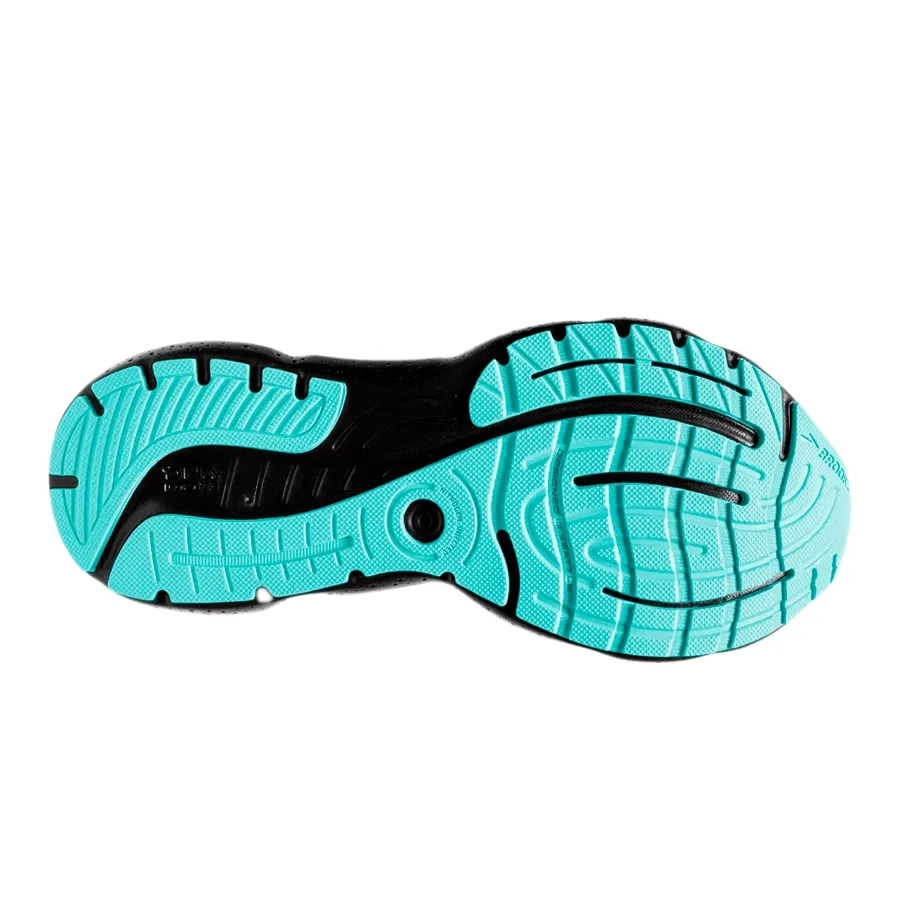Imagen 3 de 4 de Zapatillas Brooks Glycerin Gts 20-NEGRO/VERDE AGUA/ROSA