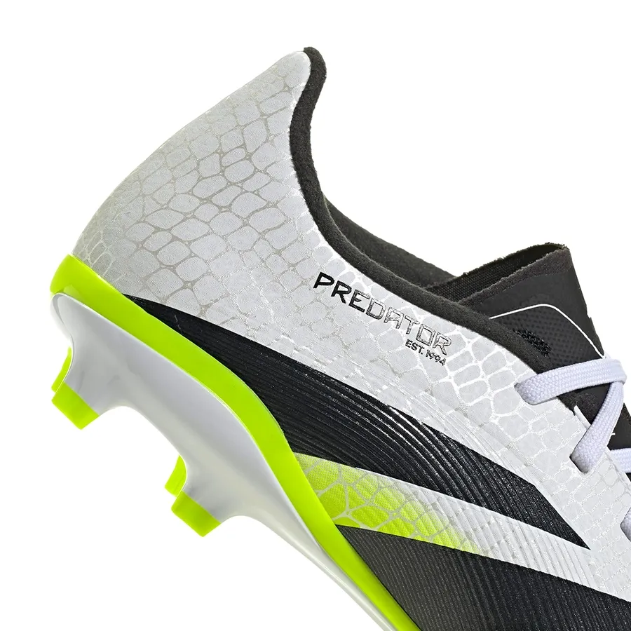 Imagen 6 de 7 de Botines adidas Predator League Fg-BLANCO/NEGRO/AMARILLO FLUOR