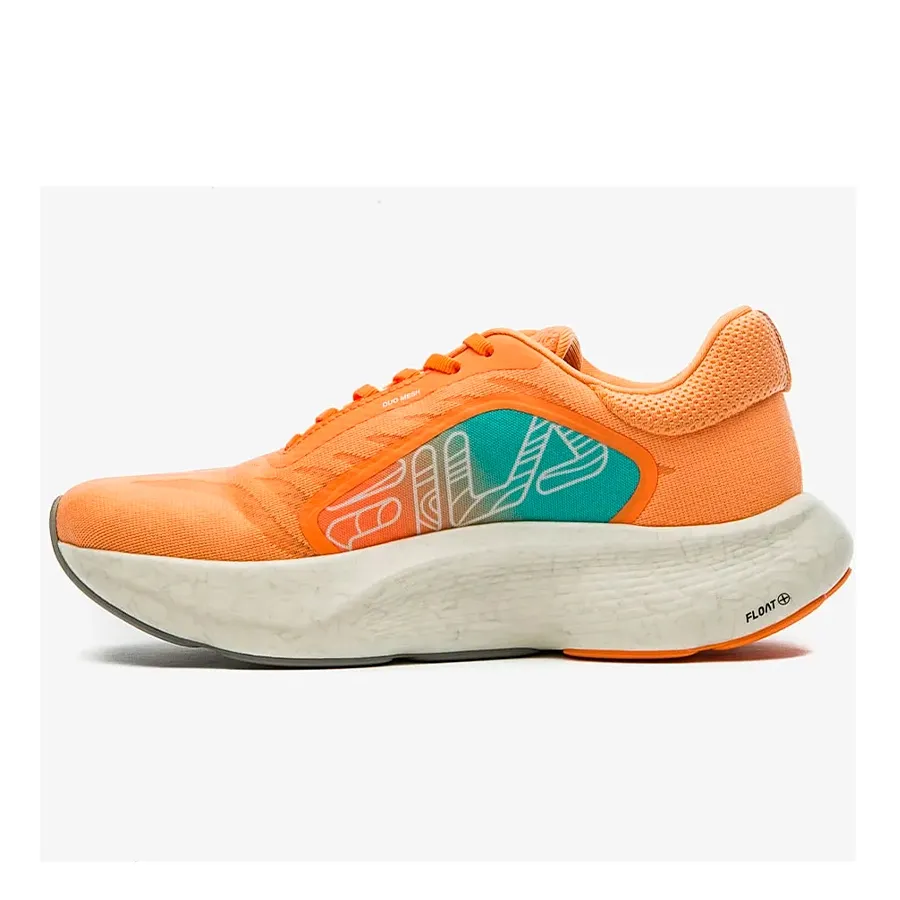 Imagen 2 de 7 de Zapatillas Fila Float Maxxi 2-DURAZNO/TURQUESA