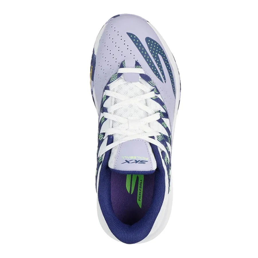 Imagen 3 de 5 de Zapatillas Skechers Viper Court Rally-BLANCO/LILA/AZUL