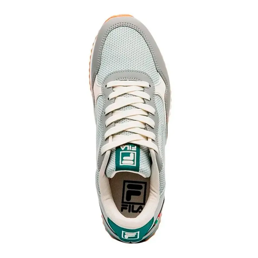 Imagen 3 de 6 de Zapatillas Fila Euro Jogger Sport II-GRIS/VERDE