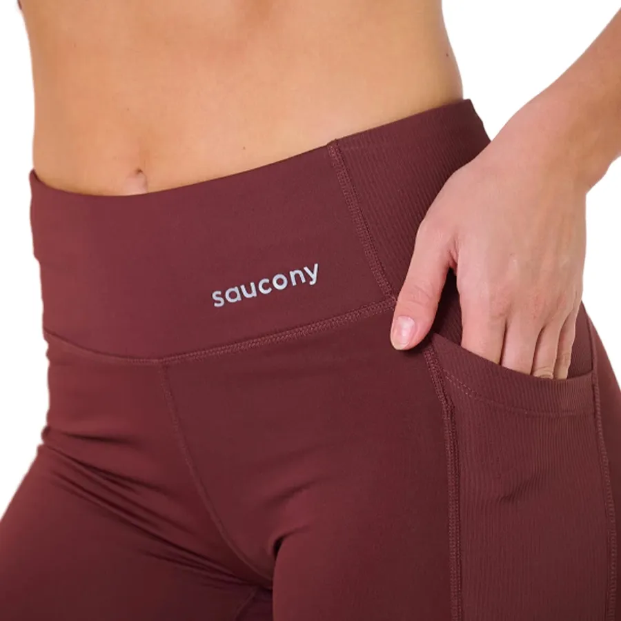 Imagen 3 de 5 de Saucony Calzas Elevate 6" Short-CHOCOLATE