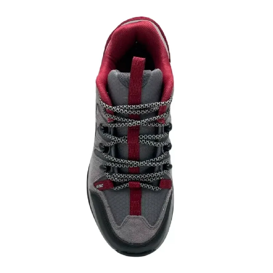 Imagen 2 de 5 de Zapatillas Hi-tec Famatina-GRIS/ROJO/NEGRO