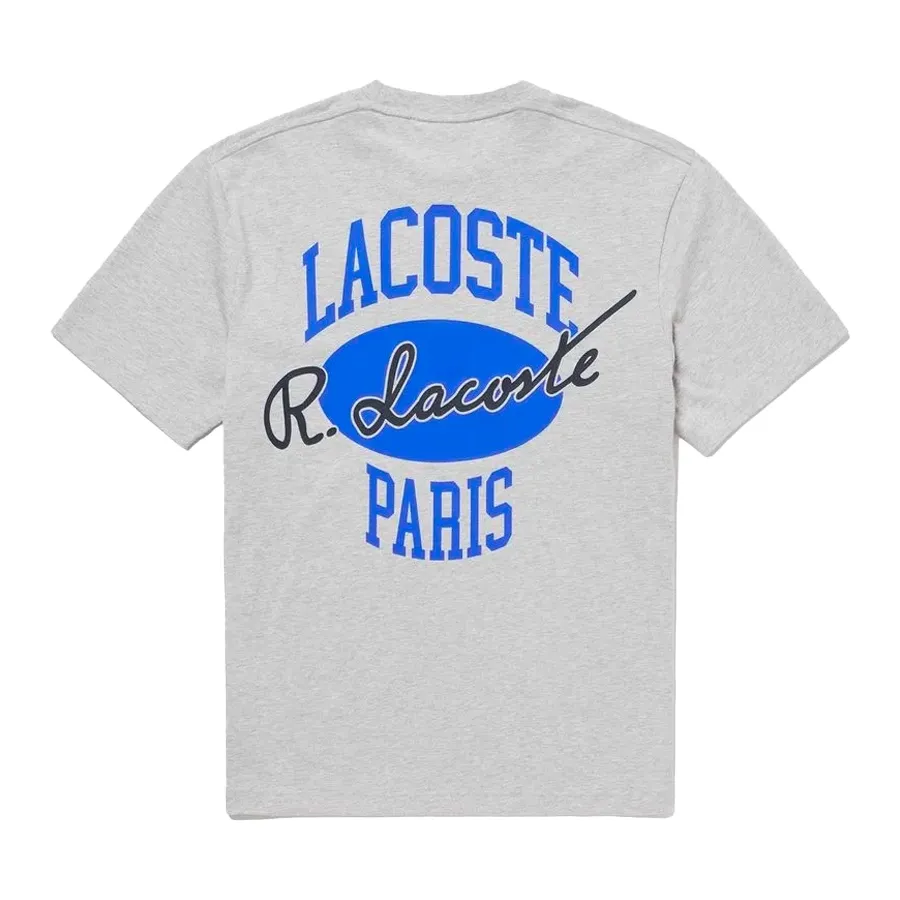 Imagen 1 de 4 de Remera Lacoste -GRIS/AZUL