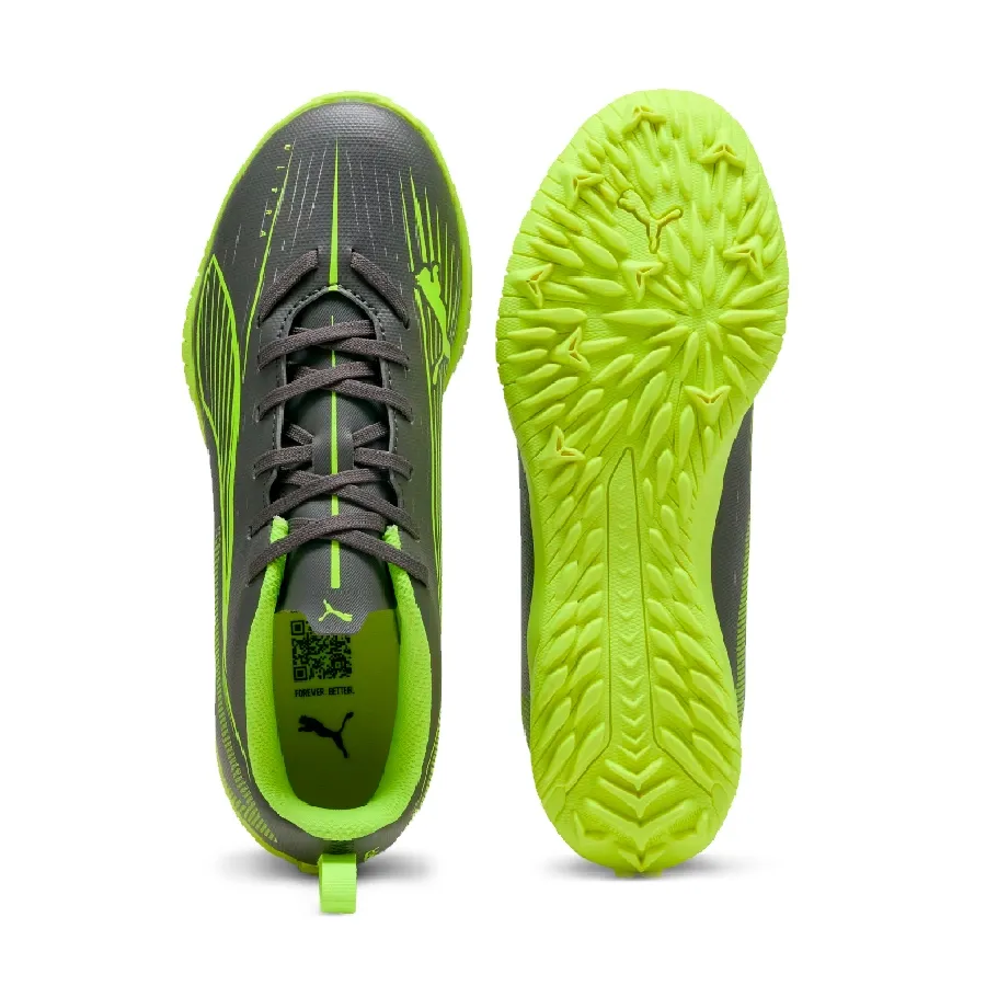 Imagen 3 de 6 de Botines Puma Ultra 5 Play Tt-GRAFITO/VERDE FLUOR