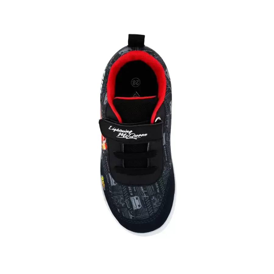 Imagen 1 de 4 de Zapatillas Footy Sublimada Cars Pop-NEGRO