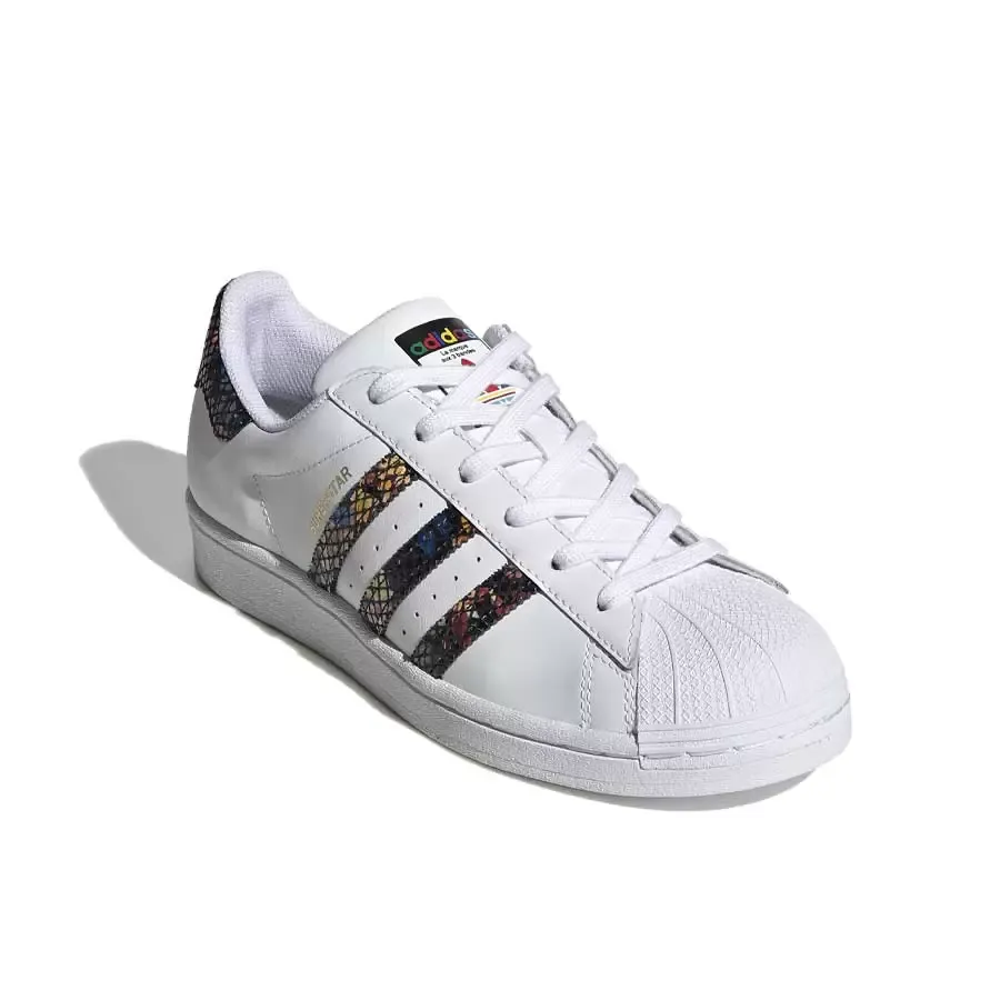 Imagen 1 de 6 de Zapatillas adidas originals Superstar-BLANCO/NEGRO/ROJO