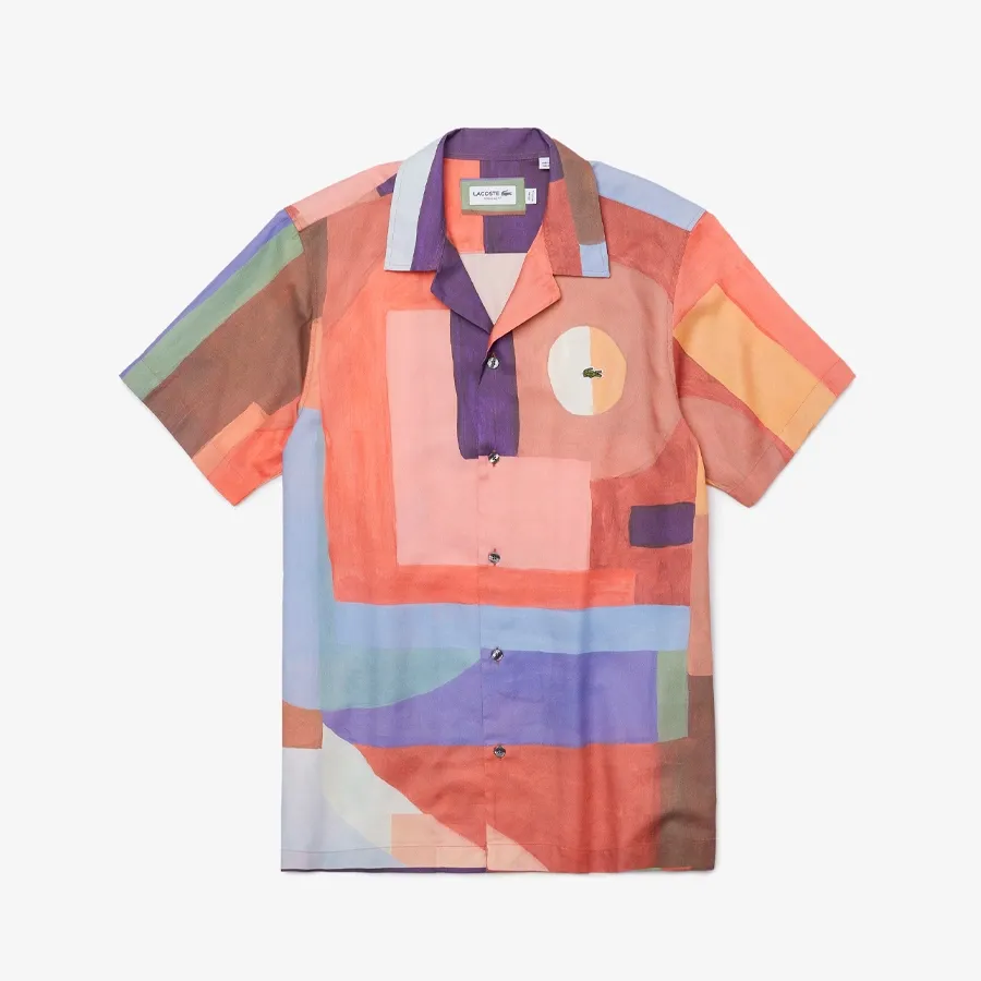 Imagen 2 de 4 de Camisa Lacoste Casual Manches Co-MULTICOLOR