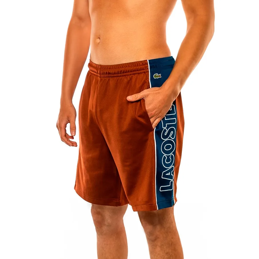 Imagen 1 de 3 de Shorts Lacoste -LADRILLO/MARINO