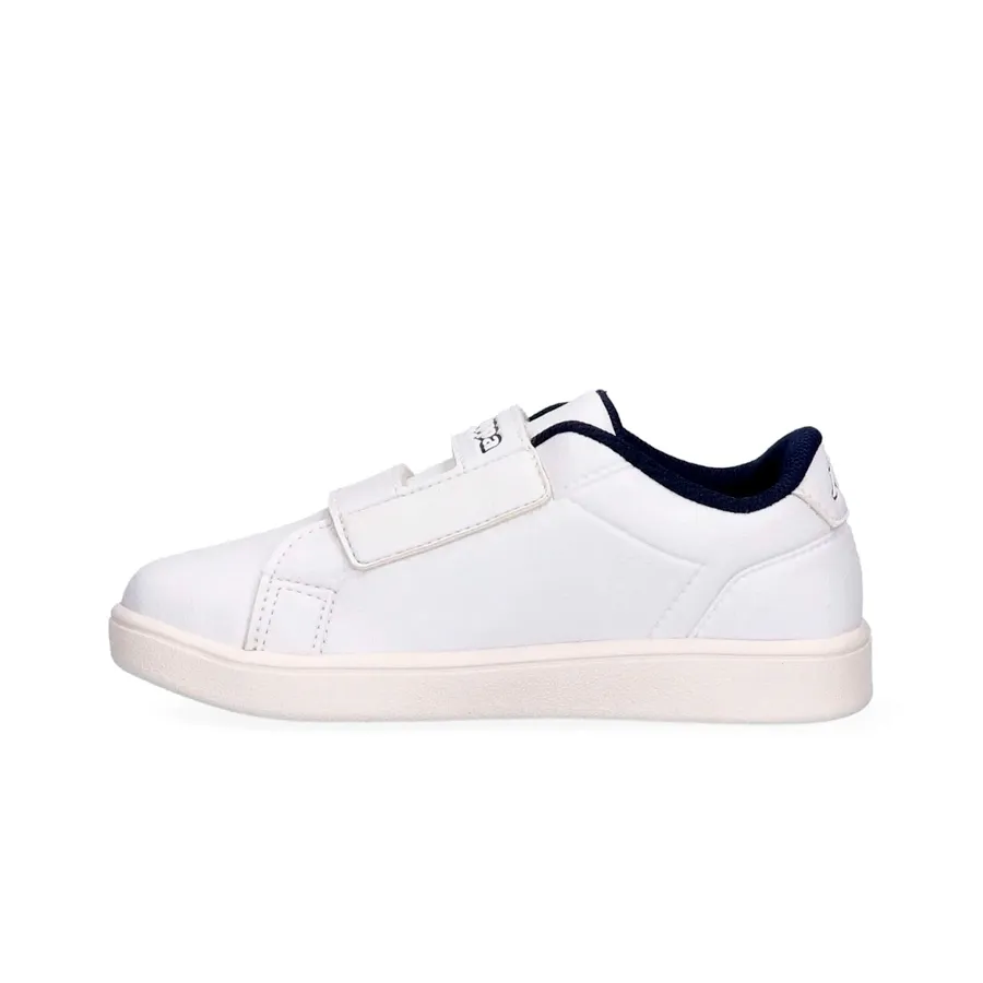 Imagen 2 de 4 de Zapatillas Kappa Colegial II Velcro-BLANCO/AZUL