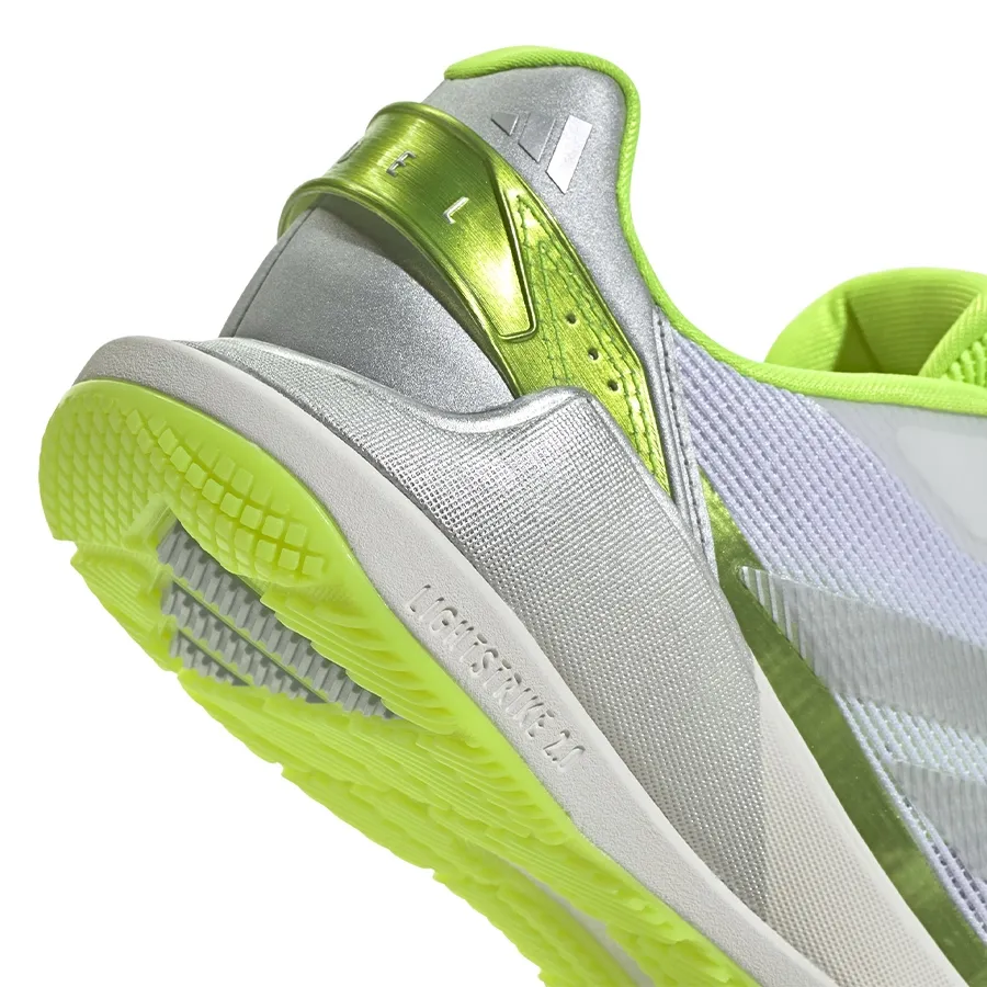Imagen 7 de 8 de Zapatillas adidas Crazyquick Ls-PLATA/VERDE FLUOR