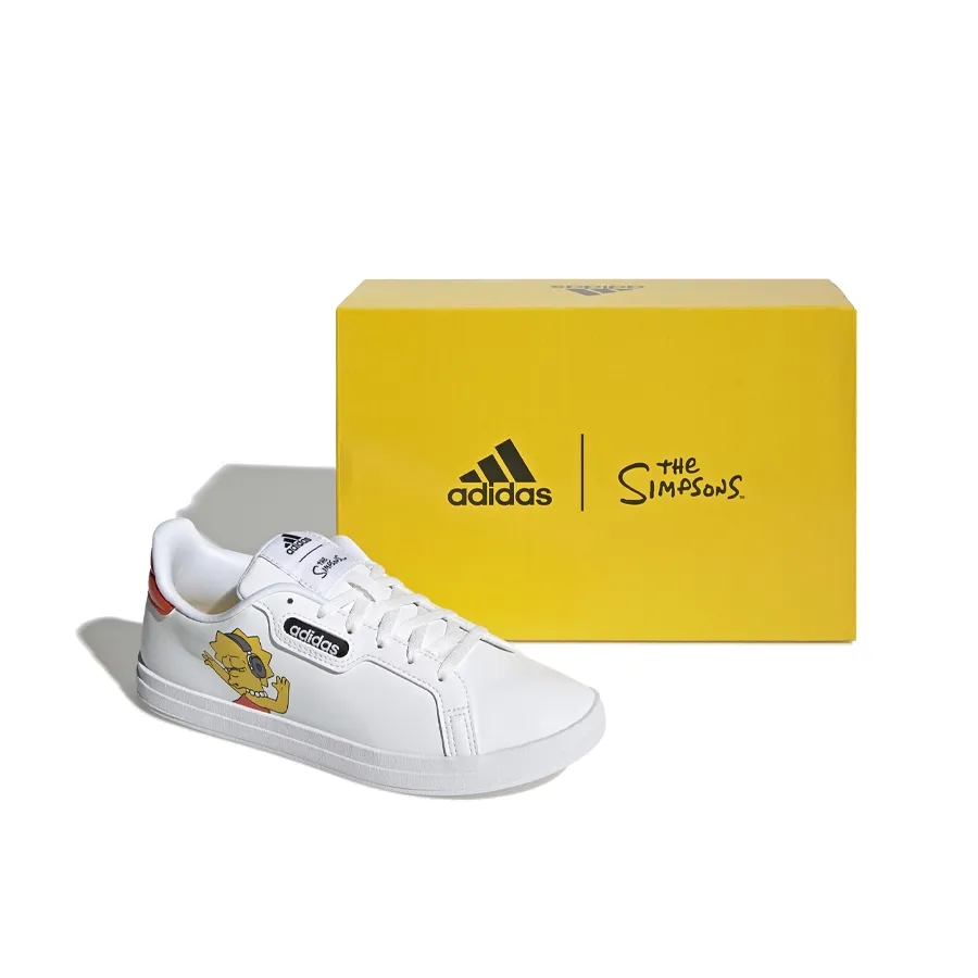 Imagen 6 de 7 de Zapatillas adidas Courtponit Base-BLANCO/NARANJA