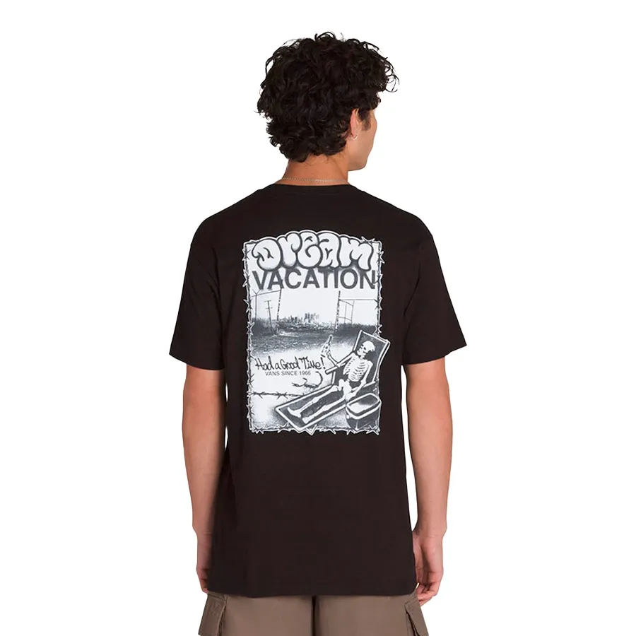 Imagen 1 de 3 de Remera Vans Good Times 66 SS-NEGRO/BLANCO