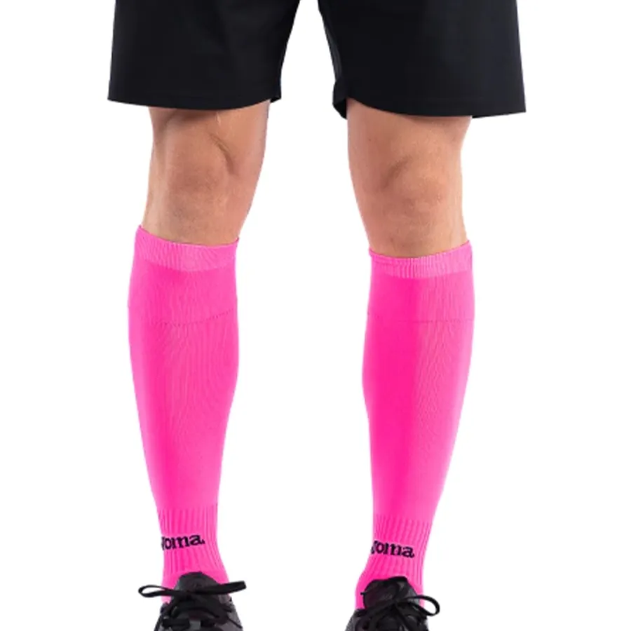 Imagen 0 de 4 de Medias Joma Fútbol Classic II 030-ROSA FLUORESCENTE