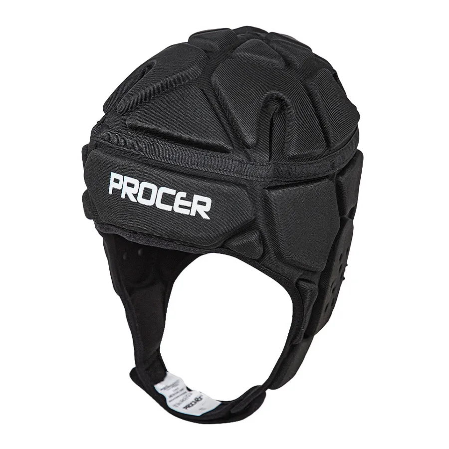 Imagen 0 de 3 de Casco Procer Rugby-NEGRO/BLANCO