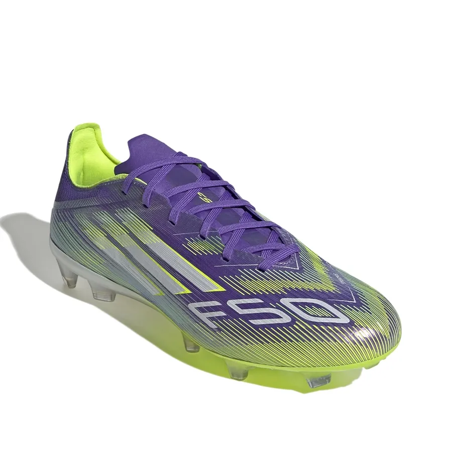 Imagen 1 de 7 de Botines adidas F50 Pro Fg-VIOLETA/BLANCO/VERDE FLUOR