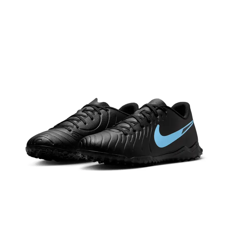 Imagen 1 de 8 de Botines Nike Tiempo Legend 10 Club Tf-NEGRO/CELESTE