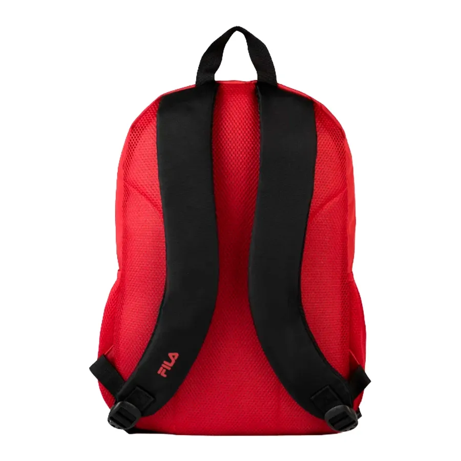 Imagen 2 de 6 de Mochila Fila Dna Letter Classic-ROJO/NEGRO