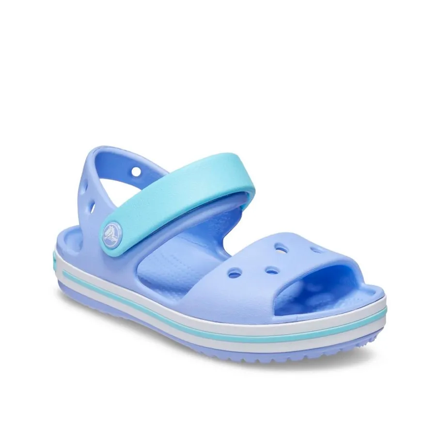 Imagen 1 de 7 de Sandalias Crocs Ojotas  Crocband Kids-LILA/CELESTE