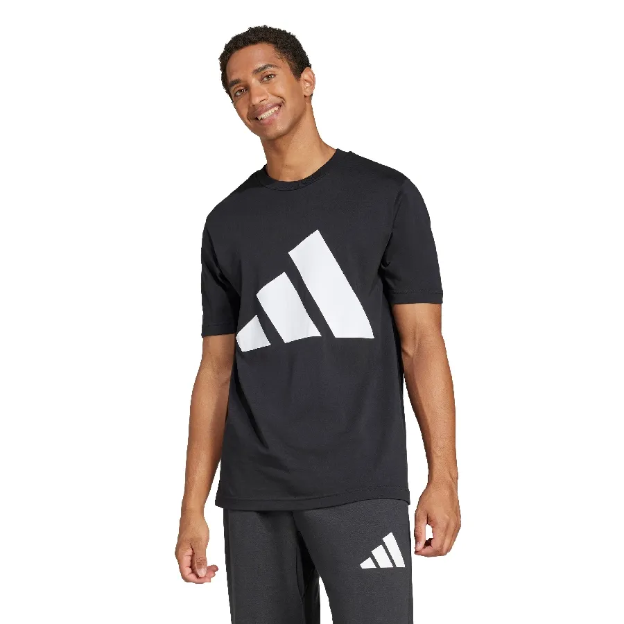 Imagen 0 de 5 de Remera adidas Essentials Big Logo-NEGRO/BLANCO