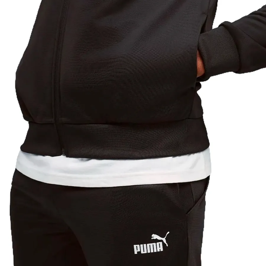 Imagen 4 de 5 de Conjunto Puma Poly Baseball Suit-NEGRO/BLANCO