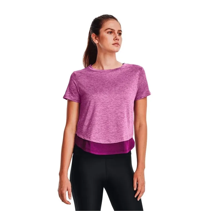 Imagen 2 de 4 de Remera Under Armour Tech Vent-PURPURA/VIOLETA