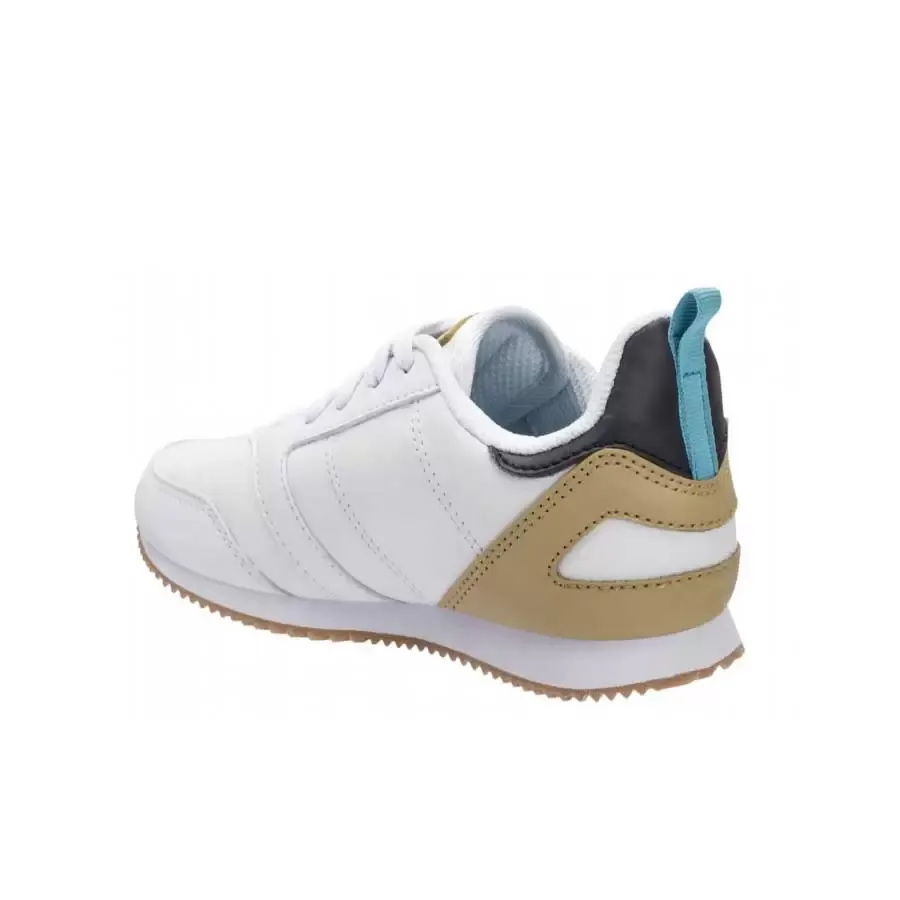 Imagen 2 de 5 de Zapatillas Topper T700 Cs Kids-BLANCO/BEIGE