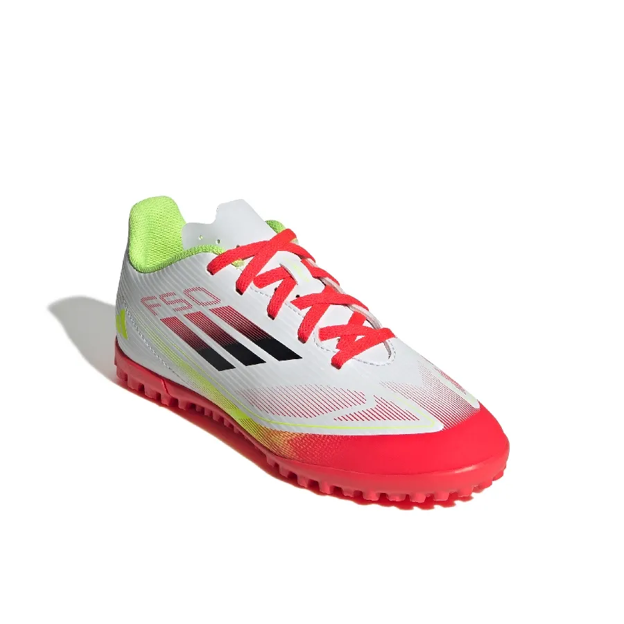 Imagen 1 de 7 de Botines adidas F50 Club TF-BLANCO/ROJO/NARANJA