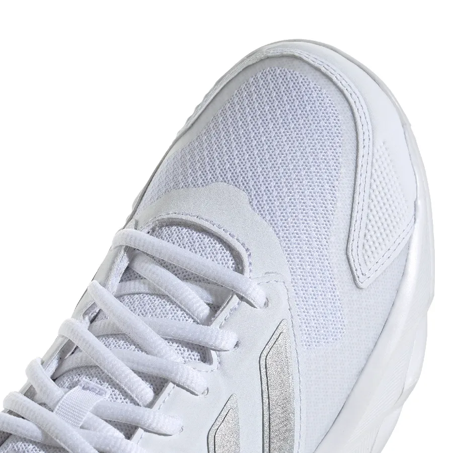 Imagen 5 de 7 de Zapatillas adidas Courtjam Control 3-BLANCO/PLATA