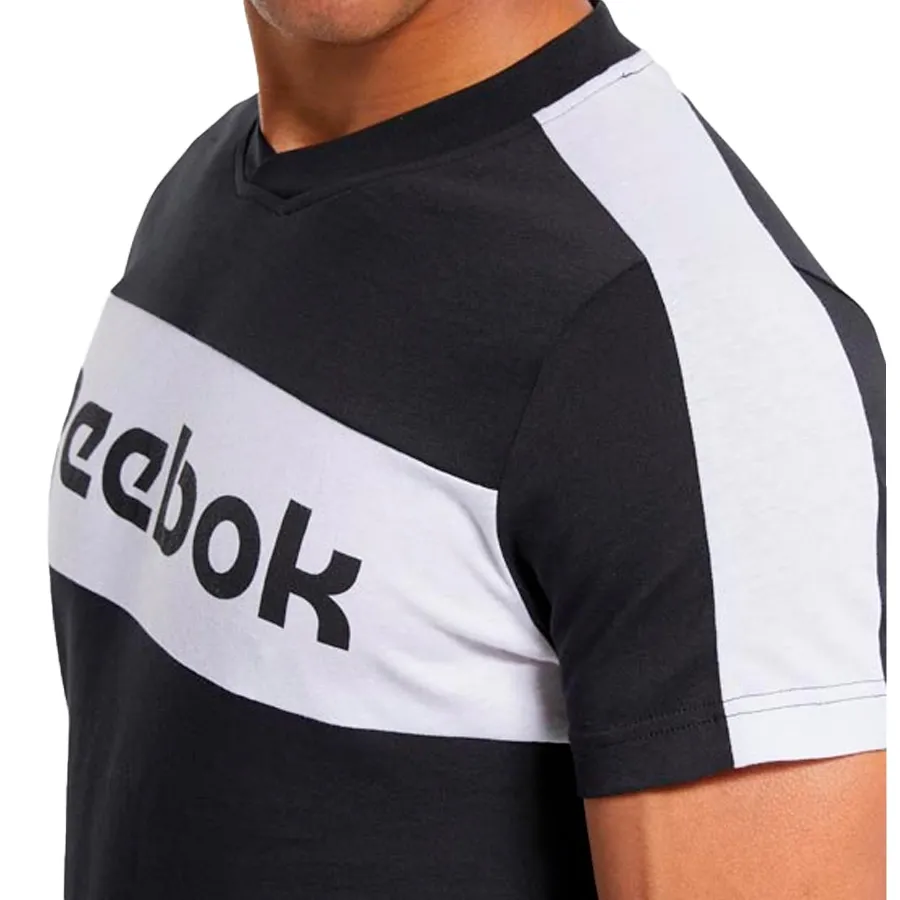 Imagen 4 de 6 de Remera Reebok Graphic-NEGRO/BLANCO