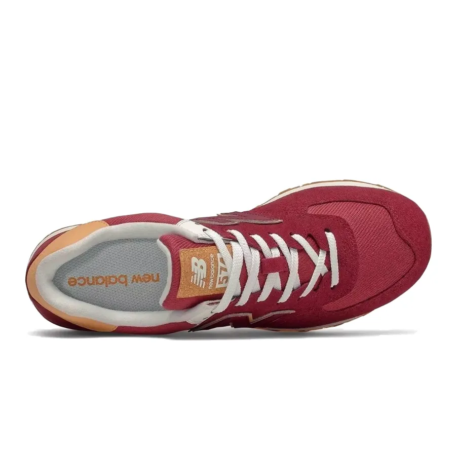 Imagen 2 de 4 de Zapatillas New Balance 574-BORDO/BLANCO