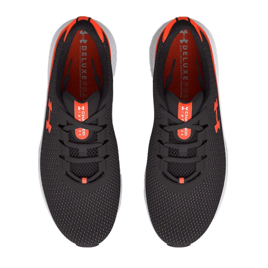 Imagen 3 de 4 de Zapatillas Under Armour Charged Impulse 3-NEGRO/NARANJA FLUOR