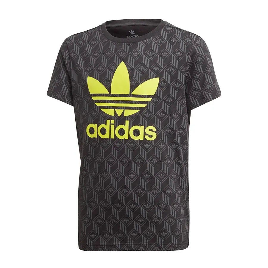 Imagen 0 de 4 de Remera adidas originals Trifolio-NEGRO/GRIS